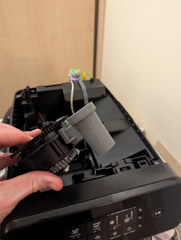 Convoyeur à café Philips imprimé en 3D