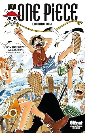 Couverture du livre « One Piece, Tome 1: À l'aube d'une grande aventure » d’Eiichiro Oda